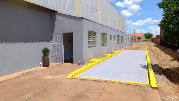 Balança rodoviária própria da QualyJat com capacidade para 60 toneladas